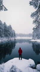 Wall Mural - Kekri Day in Finland. the nature of Finland. Finland's holiday