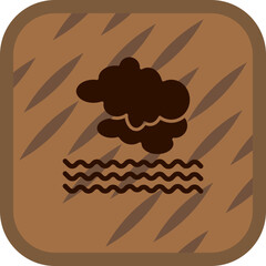 Sticker - Mist Icon Design