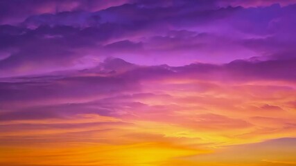 Wall Mural - Mesmerizing hues of a vibrant sunset over the horizon showcasing nature's beauty