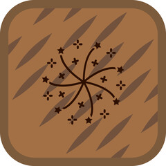 Sticker - Firework Icon Design