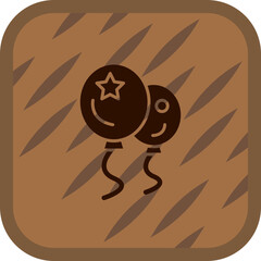 Poster - Balloon Icon Design