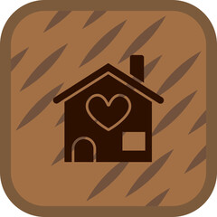 Sticker - Shelter Icon Design