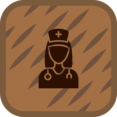 Sticker - Nurse Icon Design