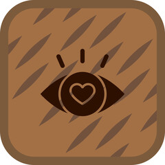 Sticker - Falling In Love Icon Design