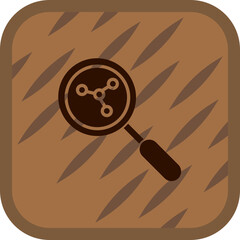 Wall Mural - Magnifying Glass Icon Design