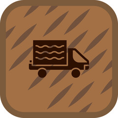 Sticker - Van Icon Design