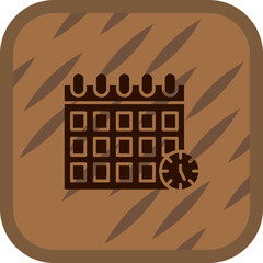 Sticker - Schedule Icon Design