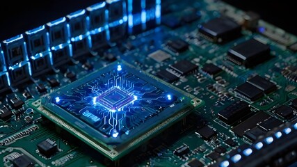 microchipcomputer, circuit, chip, technology, board, electronics, electronic, hardware, microchip, processor, macro, green, motherboard, circuit board, capacitor, cpu, electrical, pcb, data, industry,