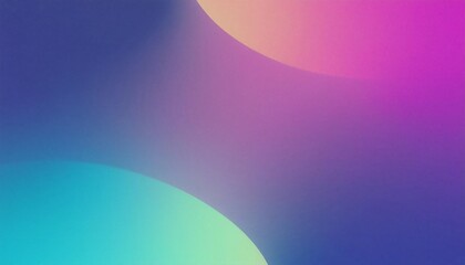 Wall Mural - abstract grainy gradient colorful shapes, noise texture background