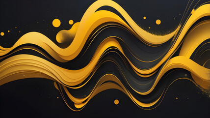 Abstract orange wave pattern with flowing lines and a light, artistic design for a modern backdrop