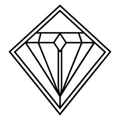 Diamond Logo Vector Art