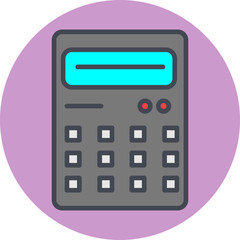 Wall Mural - Calculator Vector Icon