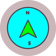 Poster - Navigation Vector Icon