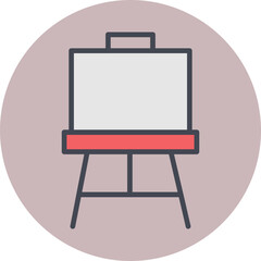 Poster - Stand Vector Icon