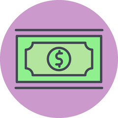 Wall Mural - Money Vector Icon