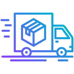 Sticker - Fast Delivery Icon