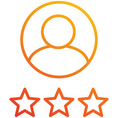 Wall Mural - Rating Icon