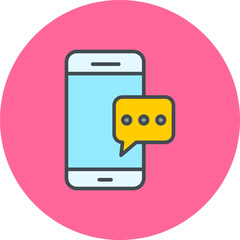 Poster - Chat Vector Icon