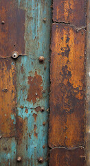 Canvas Print - rusty metal background