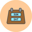 © Malik Grafix - Weekend Getaway Vector Icon