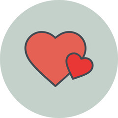 Poster - Heart Vector Icon