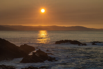 Wall Mural - Spectacular summer sunset!