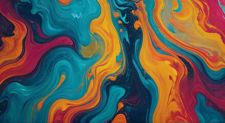 Wall Mural - abstract colorful background