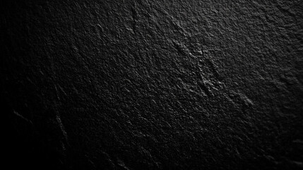 Wall Mural - smooth, unblemished sheet of black paper, highlighting its uniform texture and matte finish, ideal f
