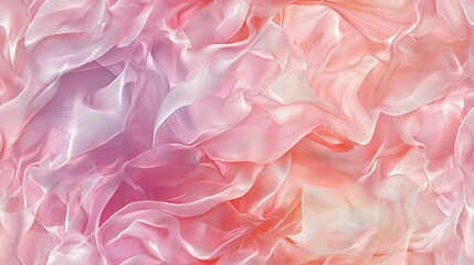 Wall Mural -   A pink and white background with ruffled edges at the bottom