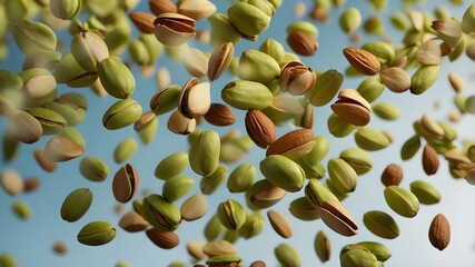 Wall Mural - nuts and dried fruits