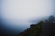 © Jack - person walking on a foggy morning