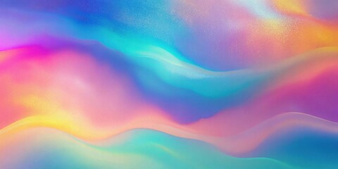 Wall Mural - Dynamic Background. Purple Graphic Banner. Color Landing Page. Wavy Fluid Shape. Liquid Concept. Cool Colorful Illustration. Digital Design. Horizontal Page. Lilac Dynamic Background