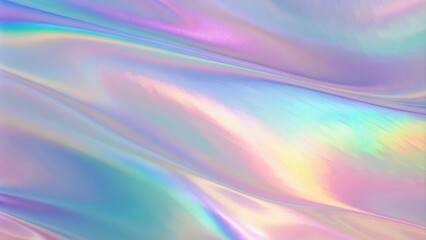 Wall Mural - pearlescent texture. holographic gradient. purple soft shapes. bright paper. blur spectrum illustrat