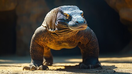 Poster - Komodo Dragon Portrait