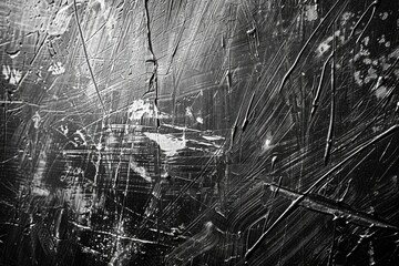 A close-up shot of a intricate spider web in shades of gray