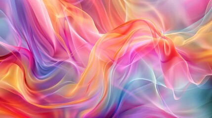 Poster - Abstract Colorful Swirls