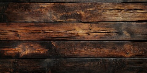 Wall Mural - dimly dark wood horizontal