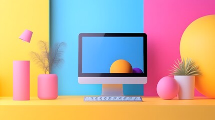 visually captivating webpage design with elegant layout and dynamic interface