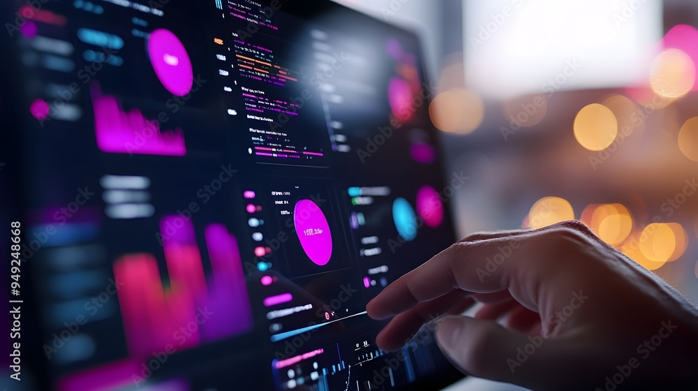 Animated Dashboard with Real Time Website Traffic Analytics and ...