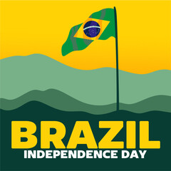 Poster - Happy Brazilian Independence Day to all Brazilians