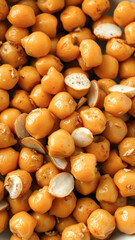 Wall Mural - Close-up of Yellow Chickpeas