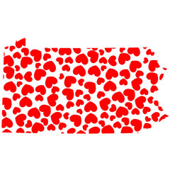 Pennsylvania Heart Pattern