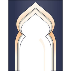 Poster - Islamic Frame Sticker