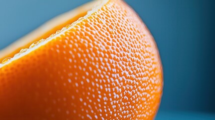 Closeup of Orange Peel Texture.