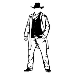 Cowboy  SVG