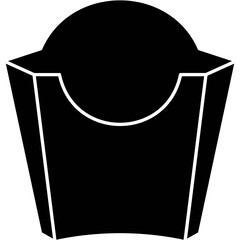 Sticker - Food Takeaway Box Icon