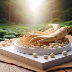 Wall Mural - Ginseng