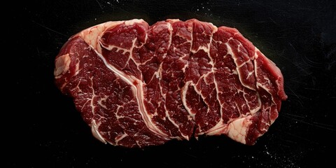 Canvas Print - Succulent ribeye beef steak