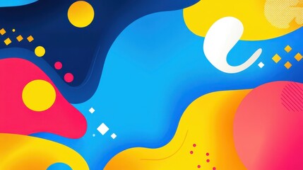 Sticker - Explore a vibrant and colorful abstract background that adds depth and energy to modern designs, perfect for any project.