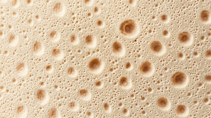 Beige Abstract Background with Tiny Holes and Circles